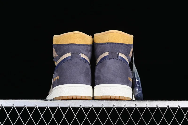 All categories Air Jordan Jordan series basketball shoes Air Jordan 1 High Air Jordan 1 Element "Gore-Tex" AJ1 Joe 1 light brown purple high-top basketball shoes DB2889-501